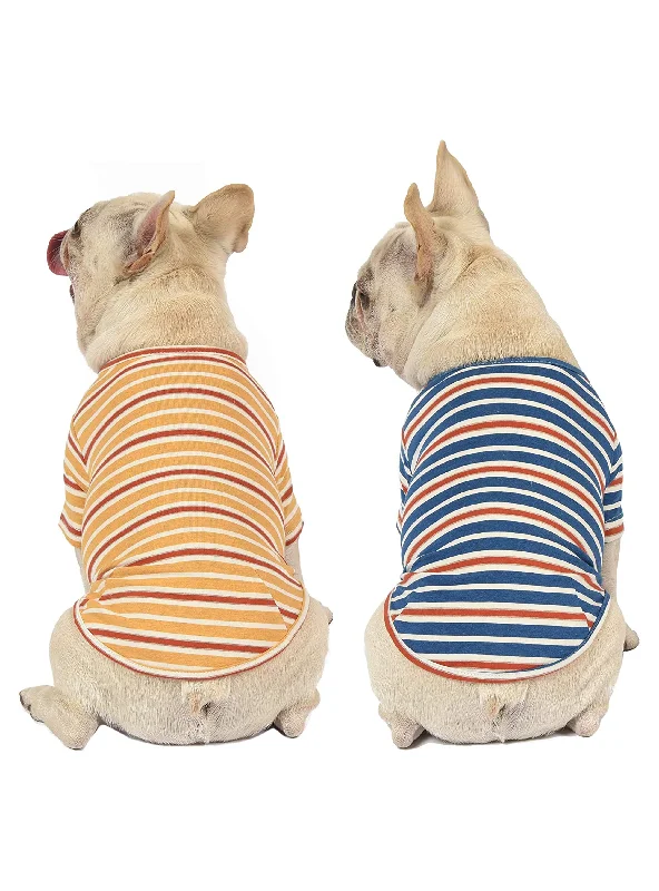 The Shoegaze Striped (2-Pack) Dog Tee