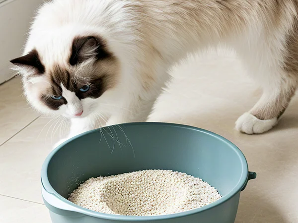 Pet cat litter